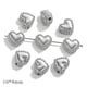 Dotted parallel hole peach heart-steel color Picture8